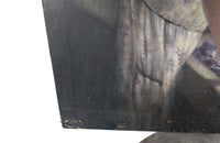 'WASHING DAY'  SIGNED OIL ON CANVAS