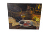 Au Petit Matin still life painting by  Benjamin Sarraillon - French Antiques