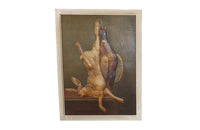 PAIR OF EMBOSSED PRINTS OF GAME