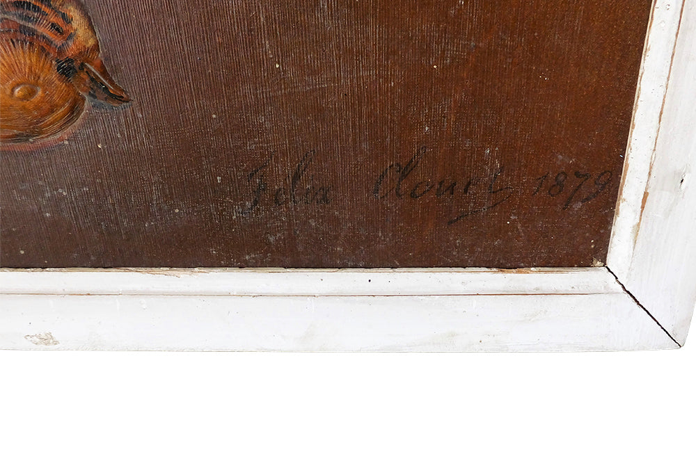 PAIR OF EMBOSSED PRINTS OF GAME