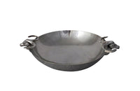 DECORATIVE SILVER PLATE ANTELOPE DISH