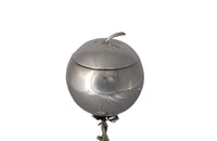 SILVER PLATE TOMATO LIDDED BOX