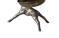 1960'S SILVERPLATE GIRAFFE BONBON DISH