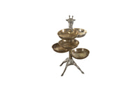 1960'S SILVERPLATE GIRAFFE BONBON DISH