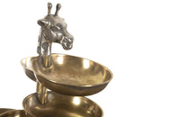 1960'S SILVERPLATE GIRAFFE BONBON DISH