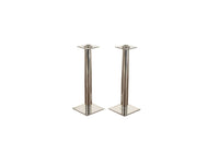 PAIR OF CHIC 1970'S CANDLESTICKS