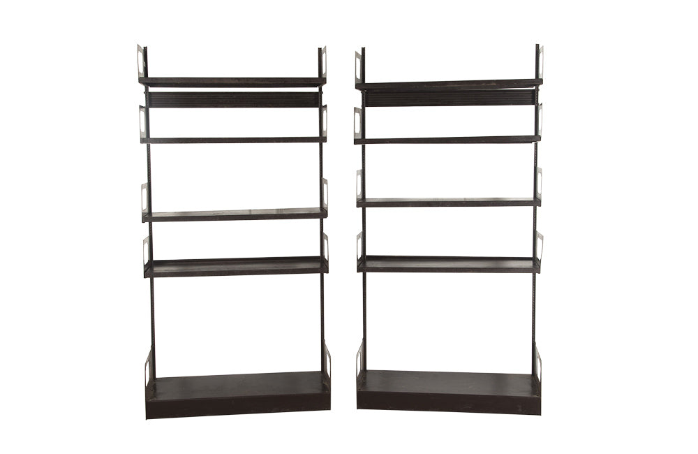RARE PAIR OF STRAFOR SHELVES