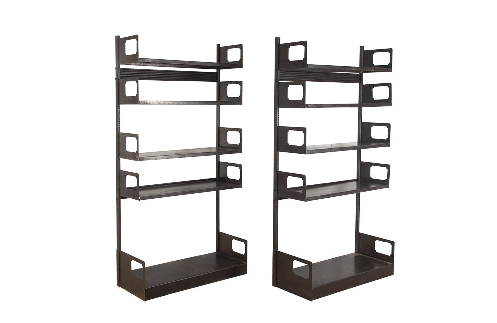 RARE PAIR OF STRAFOR SHELVES