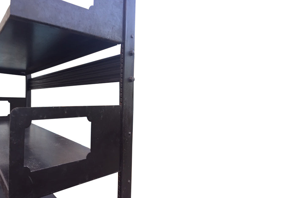 RARE PAIR OF STRAFOR SHELVES