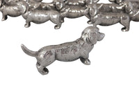 SET OF TWELVE DACHSHUND KNIFE RESTS