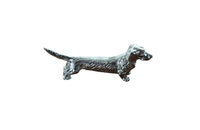 SET OF SIX  DACHSHUND KNIFE RESTS