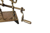 BRASS ART DECO REVIVAL MECHANICAL WINE POURER
