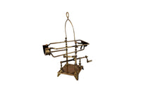 BRASS ART DECO REVIVAL MECHANICAL WINE POURER