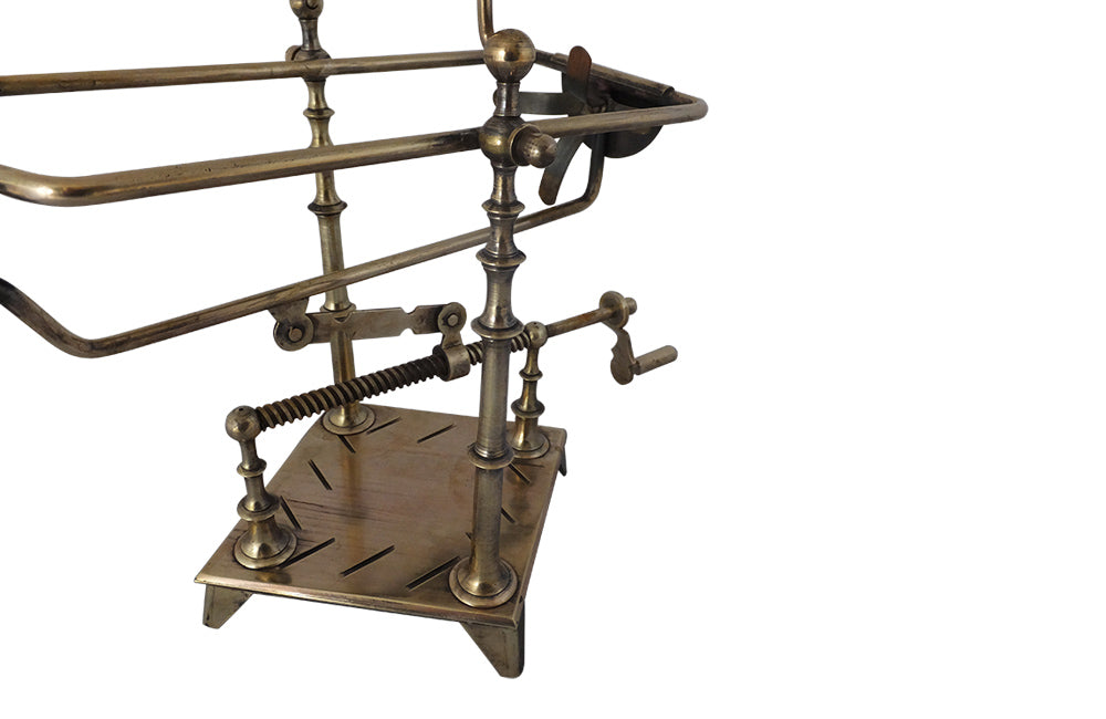 BRASS ART DECO REVIVAL MECHANICAL WINE POURER