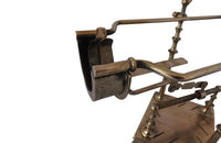 BRASS ART DECO REVIVAL MECHANICAL WINE POURER