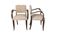 PAIR OF 1930'S BRIDGE CHAIRS