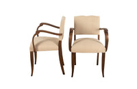 PAIR OF 1930'S BRIDGE CHAIRS