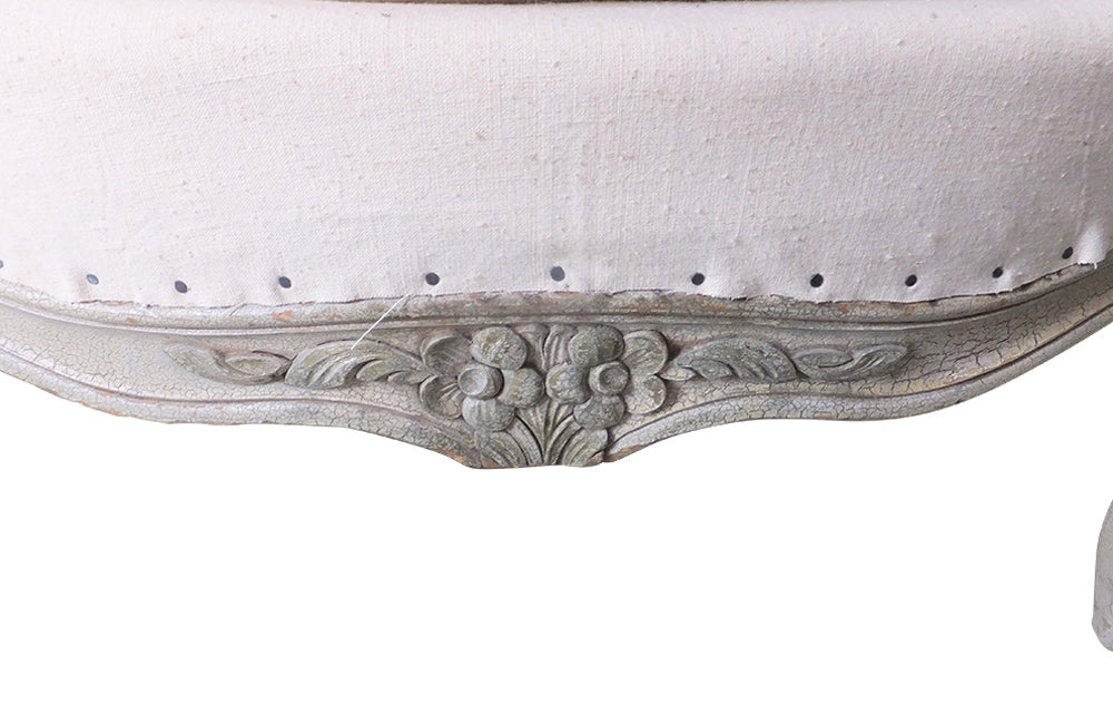 PAIR OF LOUIS XV REVIVAL BERGERES