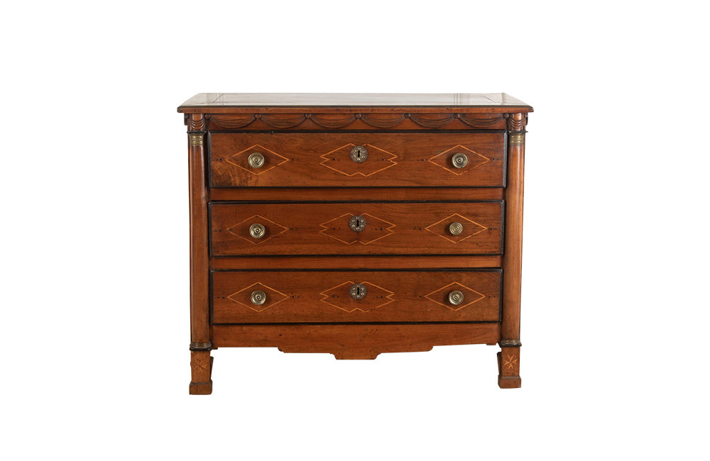 RARE & DECORATIVE LATE 18TH CENTURY COMMODE