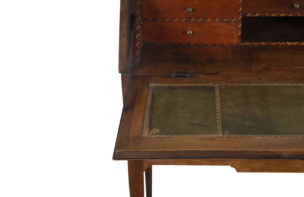 LOUIS XVI PERIOD MARQUETRY BUREAU DESK