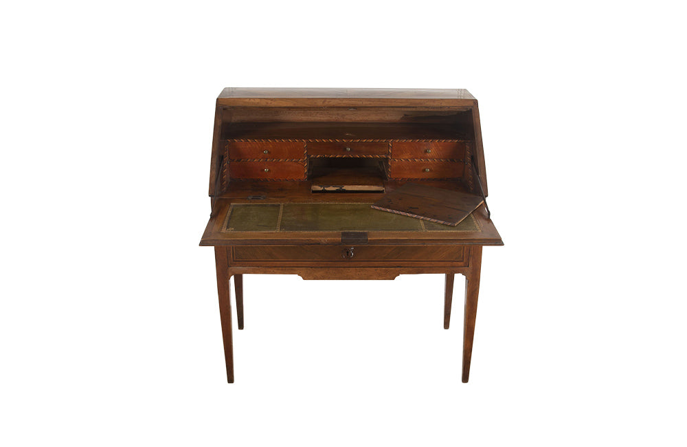 LOUIS XVI PERIOD MARQUETRY BUREAU DESK