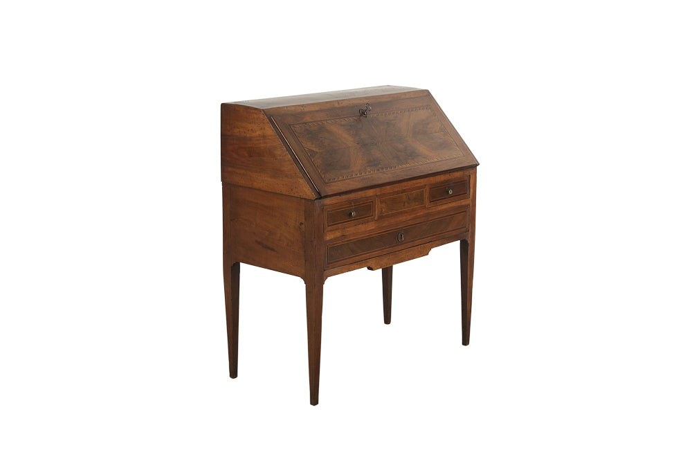 LOUIS XVI PERIOD MARQUETRY BUREAU DESK