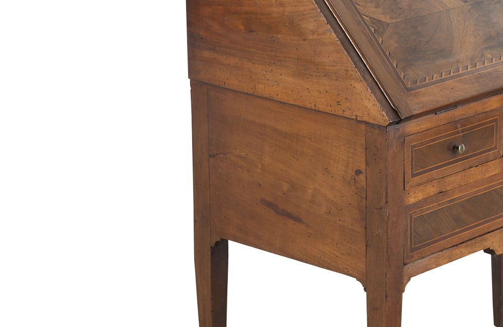 LOUIS XVI PERIOD MARQUETRY BUREAU DESK