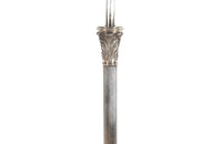 NEO-CLASSICAL REVIVAL SILVERPLATE FLOOR LAMP