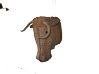 ORIGINAL SPANISH STRAW BULLS HEAD