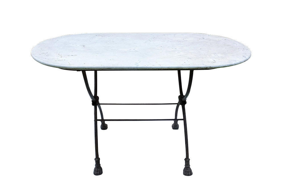 EARLY 19TH CENTURY FRENCH GARDEN TABLE