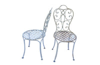 PAIR OF 19TH CENTURY GARDEN CHAIRS