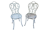 PAIR OF 19TH CENTURY GARDEN CHAIRS