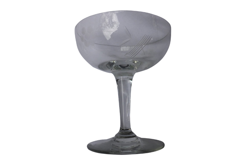 SET OF 18 VINTAGE CHAMPAGNE COUPES
