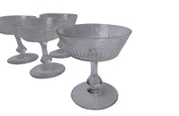 SET OF NINE CHAMPAGNE COUPES