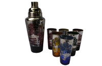 MURANO GLASS COCKTAIL SET