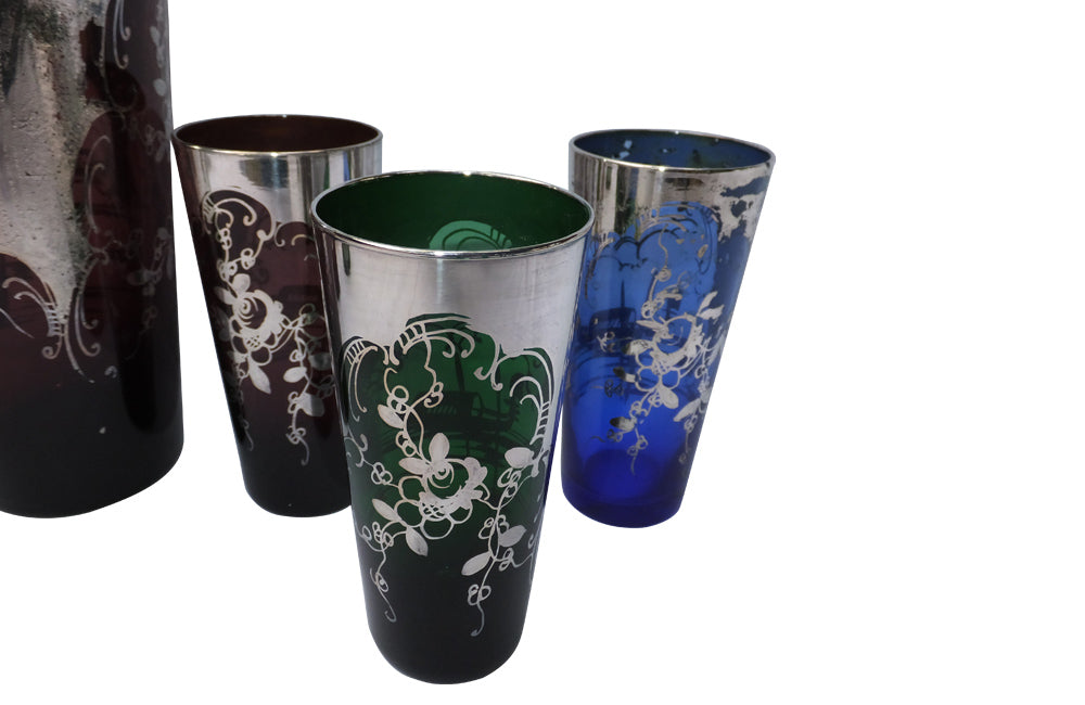 MURANO GLASS COCKTAIL SET