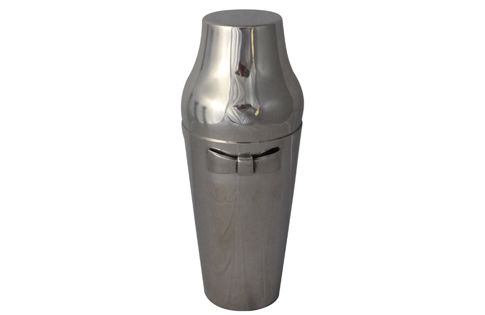 LARGE COCKTAIL SHAKER WITH BOW TIE
