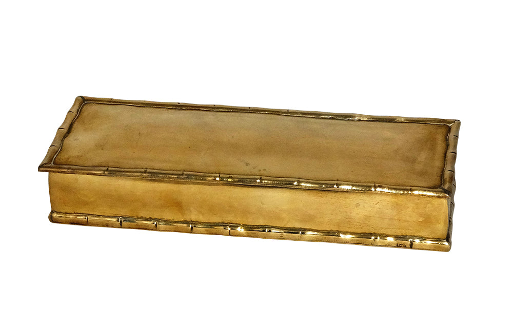 DECORATIVE BRASS BOX