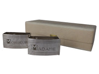 ART DECO ARTICULATED MR & MRS NAPKIN RINGS