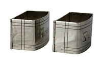 ART DECO ARTICULATED MR & MRS NAPKIN RINGS