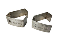 ART DECO ARTICULATED MR & MRS NAPKIN RINGS