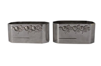 FRENCH MR & MRS NAPKIN RINGS