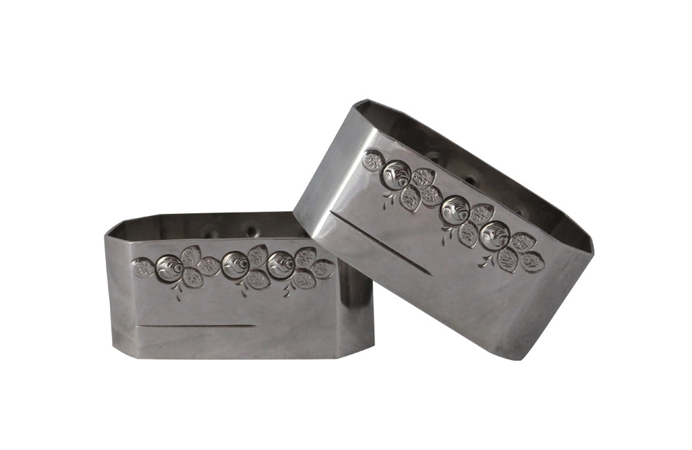 FRENCH MR & MRS NAPKIN RINGS