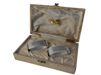 PAIR OF MR  & MRS NAPKIN RINGS