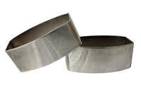 PAIR OF MR  & MRS NAPKIN RINGS
