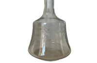 SET OF FOUR PRETTY FRENCH ETCHED CARAFES