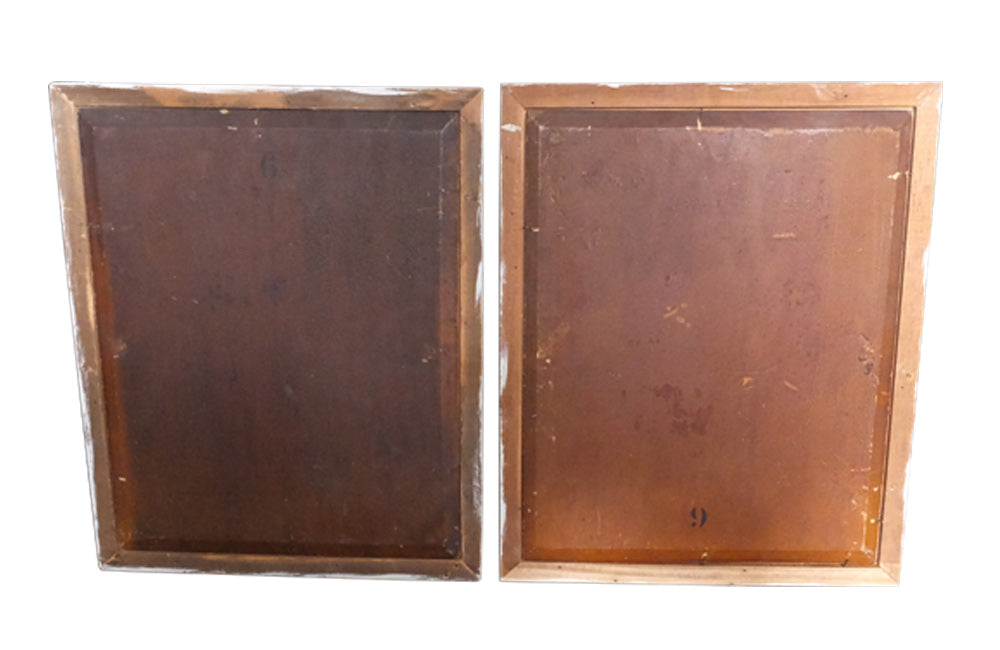 French Still Life Paintings - Pair od French Paintings- French Antiques - Pair of Paintings - AD & PS Antiques