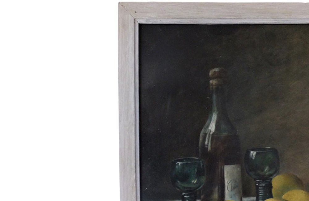 French Still Life Paintings - Pair od French Paintings- French Antiques - Pair of Paintings - AD & PS Antiques