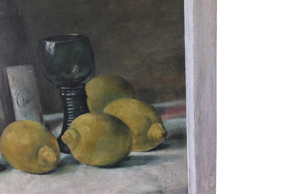 French Still Life Paintings - Pair od French Paintings- French Antiques - Pair of Paintings - AD & PS Antiques