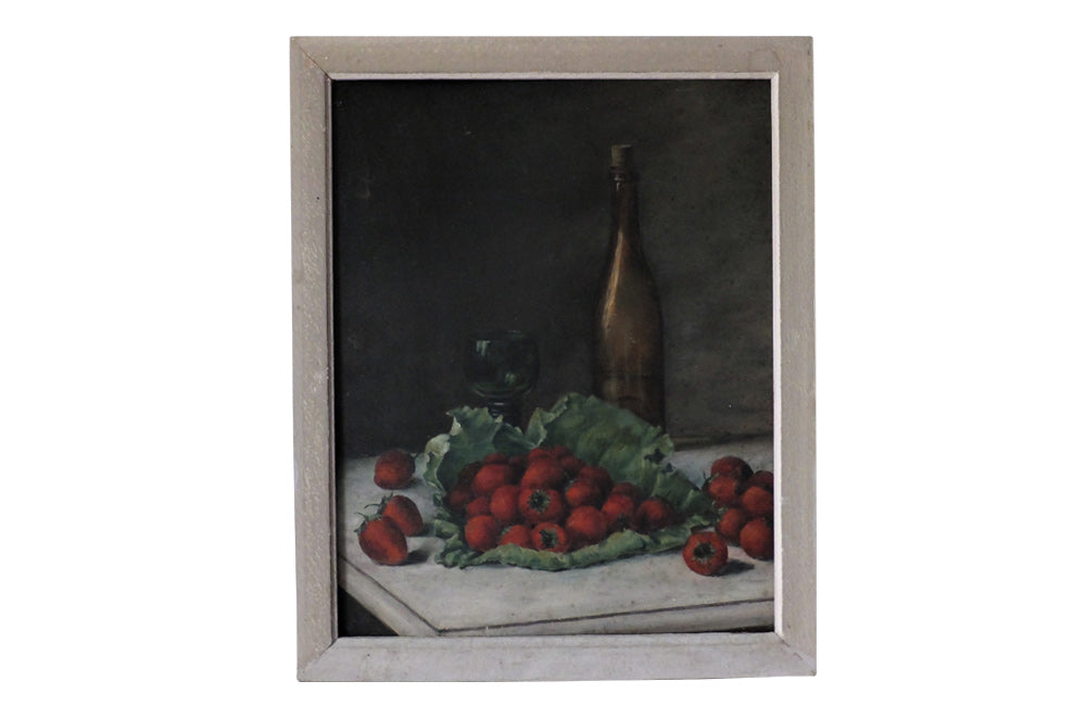 French Still Life Paintings - Pair od French Paintings- French Antiques - Pair of Paintings - AD & PS Antiques